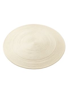 Harbor Branch Round Area Rug - Cream (synthetic illustration; no displayed measurements)