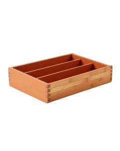 Laurel Arc Empty Pantry Drawer Organizer Insert - Terracotta