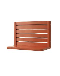 Hazel Canyon Wall-Mounted Entryway Organizer Shelf - Terracotta (synthetic illustration; no displayed measurements)