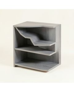 Shore Edge Desktop Shelving Unit - Gray (synthetic illustration; no displayed measurements)