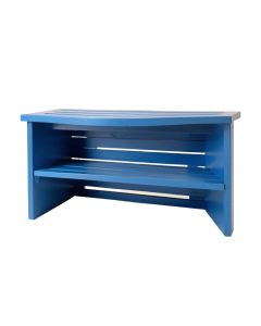Laurel Brook Shoe Storage Bench - Blue (synthetic illustration; no displayed measurements)
