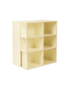 Ridge Crest Desktop Shelving Unit - Ivory (synthetic illustration; no displayed measurements)