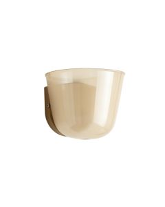 Cliff Brook Wall Sconce Mounted On A Plain Wall - Beige (synthetic illustration; no displayed measurements)