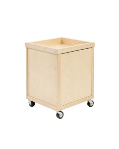 Slate Bluff Empty Rolling Workshop Cart - Beige (synthetic illustration; no displayed measurements)