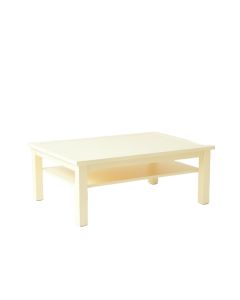 Sage Crest Coffee Table - Ivory (synthetic illustration; no displayed measurements)