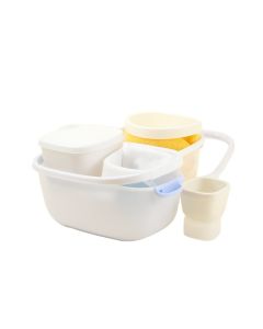 Bassilly Float 5 Piece Bathroom Accessory Set