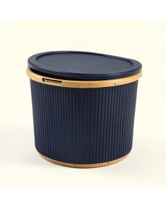 Brook Canyon Laundry Hamper - Navy (synthetic illustration; no displayed measurements)