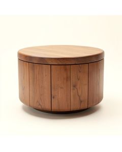 Siemering Drum Coffee Table (synthetic illustration; no displayed measurements)