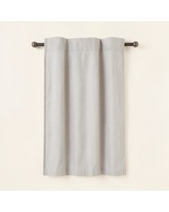 Berwick Linen Blend Solid Semi-Sheer Rod Pocket Single Curtain Panel (synthetic illustration; no displayed measurements)