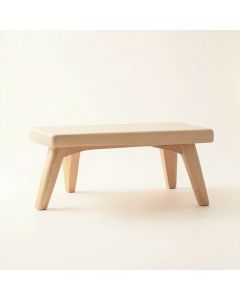 Harbor Field Indoor Bench - Beige (synthetic illustration; no displayed measurements)