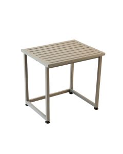 Dune Canyon Compact Balcony Table - Gray (synthetic illustration; no displayed measurements)