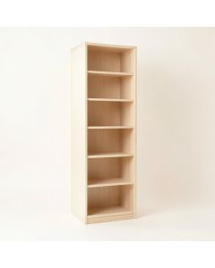 Birch Bluff Narrow Cubby Tower - Ivory (synthetic illustration; no displayed measurements)