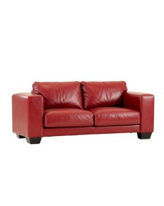 85 '' Faux Leather Tuxedo Arm Sofa (synthetic illustration; no displayed measurements)