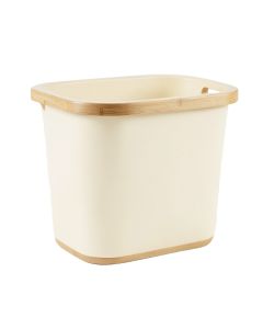 Reed Arc Laundry Hamper - Cream (synthetic illustration; no displayed measurements)