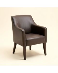 Beaird Leatherette Upholstered Dining Chair (synthetic illustration; no displayed measurements)