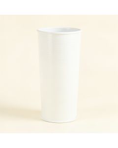 Maple Brook Empty Decorative Vase - White (synthetic illustration; no displayed measurements)