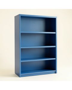 Bay Field Freestanding Bookcase - Blue (synthetic illustration; no displayed measurements)