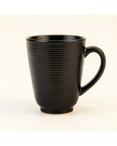 Moss Crossing Ceramic Mug - Black (synthetic illustration; no displayed measurements)