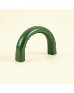 Moss Arc Cabinet Handle Without Packaging - Green (synthetic illustration; no displayed measurements)