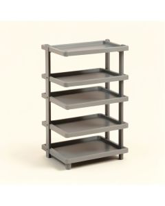 5 Tier 30 Pair Shoe Rack (synthetic illustration; no displayed measurements)
