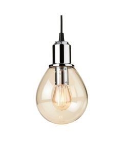 Ozzie 1 - Light Single Teardrop Pendant (synthetic illustration; no displayed measurements)