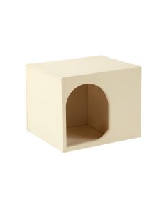 Lake Crossing Wall-Mounted Cat Perch - Cream (synthetic illustration; no displayed measurements)