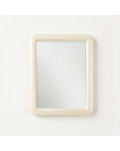 Summit Bridge Framed Wall Mirror - Ivory (synthetic illustration; no displayed measurements)