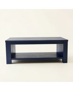 Clay Field Coffee Table - Navy (synthetic illustration; no displayed measurements)