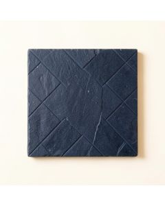 Clay Arc Uninstalled Square Decorative Tile (synthetic illustration; no displayed measurements)