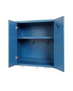 Moss Bridge Empty Mug-Storage Cabinet Insert - Blue