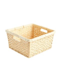 Brook Branch Empty Storage Basket - Cream