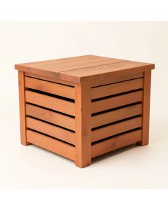 Spruce Bend Closed Garden Compost Bin - Terracotta (synthetic illustration; no displayed measurements)