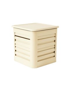 Laurel Canyon Closed Garden Compost Bin - Cream