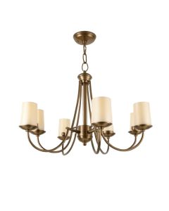 Vincent 5 - Light Shaded Unique / Statement Drum Chandelier