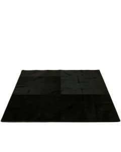 Sage Bridge Rectangular Area Rug - Black (synthetic illustration; no displayed measurements)