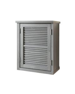 Hazel Crest Wall-Mounted Laundry Cabinet - Gray
