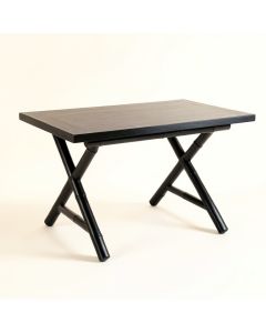 Rowan Bluff Patio Table - Black (synthetic illustration; no displayed measurements)