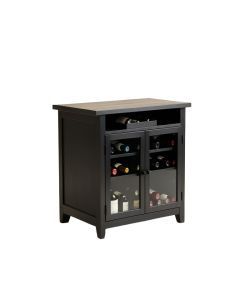Ezequil Bar With Wine Storage