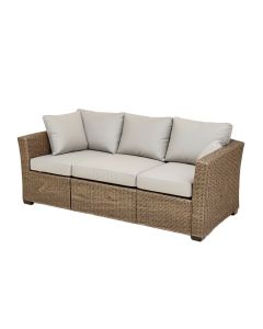 Drekjuan Patio Sofa With Cushions (synthetic illustration; no displayed measurements)