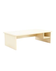 Meadow Edge Desktop Monitor Riser - Cream