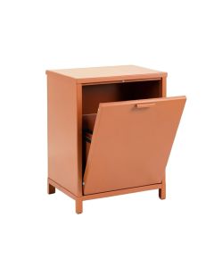 Brook Bluff Freestanding Pull-Out Hamper Cabinet - Terracotta (synthetic illustration; no displayed measurements)