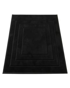 Olive Arc Rectangular Outdoor Rug - Black