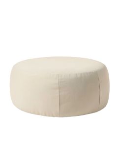 Mika 20 '' Wide Round Abstract Pouf Ottoman
