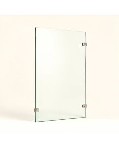60 '' X 78 '' Frameless Fixed Glass Panel (synthetic illustration; no displayed measurements)
