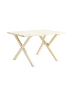 Lake Branch Patio Table - Ivory (synthetic illustration; no displayed measurements)