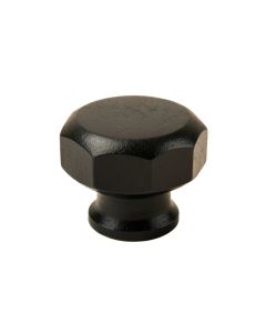 Spruce Arc Cabinet Knob Without Packaging - Black (synthetic illustration; no displayed measurements)
