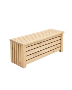 Lake Canyon Narrow Outdoor Storage Bench - Beige (synthetic illustration; no displayed measurements)