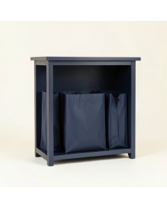 Dawn Branch Laundry Sorting Station With Plain Removable Bags - Navy (synthetic illustration; no displayed measurements)