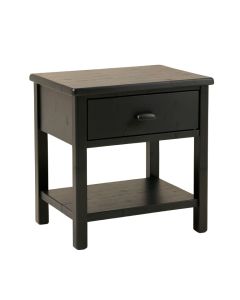Summit Crossing Nightstand - Black (synthetic illustration; no displayed measurements)
