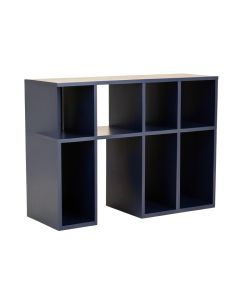 Harbor Canyon Desktop Shelving Unit - Navy